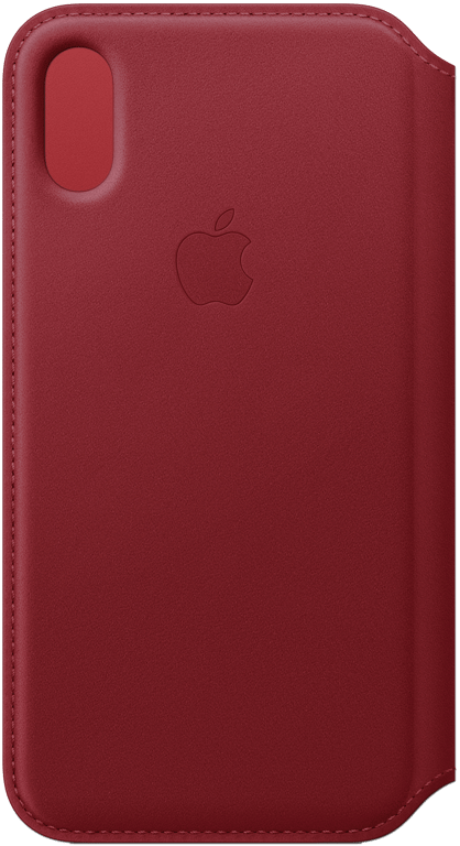Apple MRWX2ZM/A coque de protection pour téléphones portables 14,7 cm (5.8 ) Folio Rouge