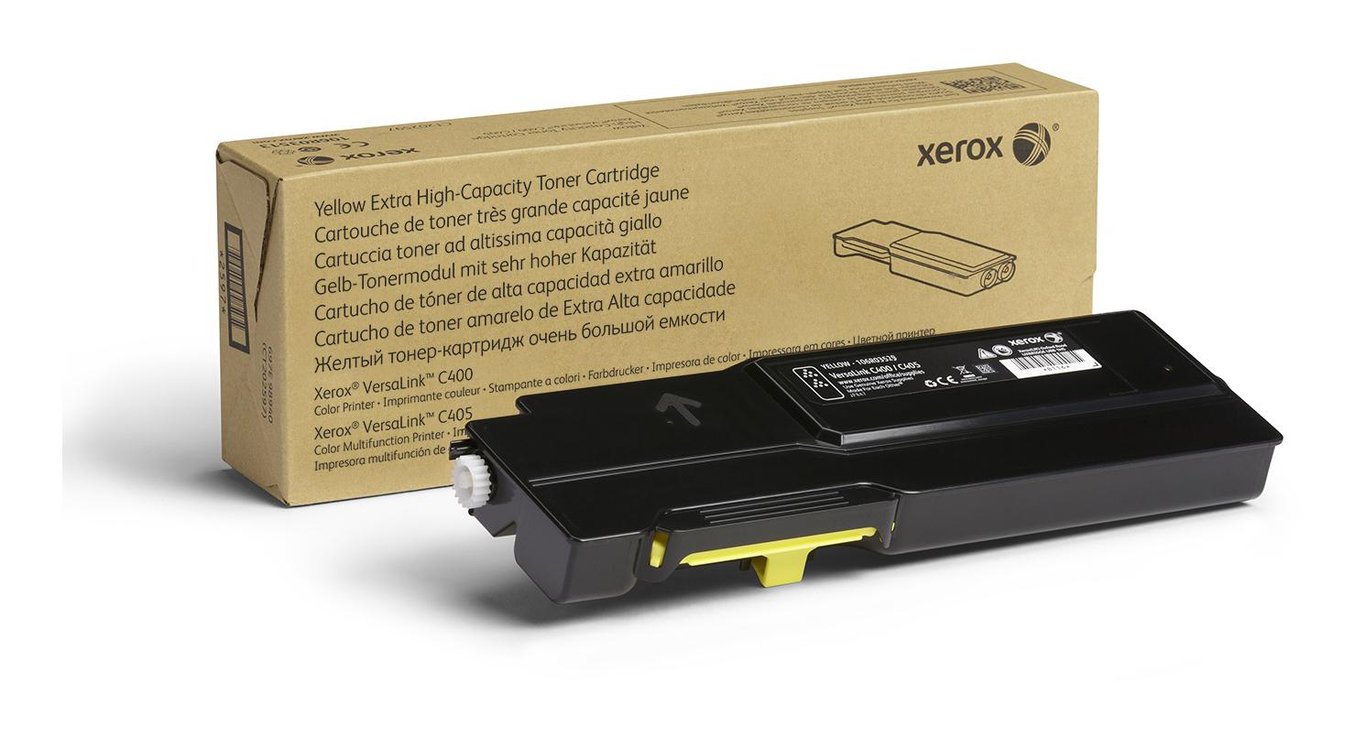 Xerox VersaLink C400C405 Extrem Hochleistungs Tonerpatrone jaune jusque á 8.000 Pages 106R03529 - vue 2