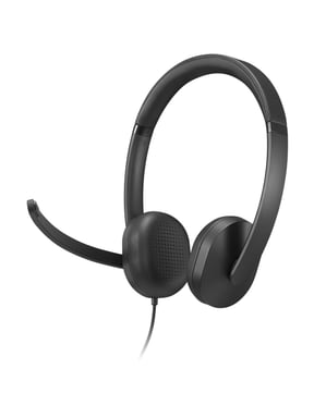 Lenovo VoIP Headset 5000 Casque Avec fil Arceau Bureau/Centre d'appels USB Type-C Noir