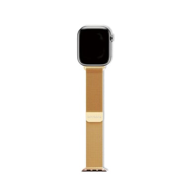 Decoded Correa para Apple Watch 38 / 40 / 41 / 42mm en Milan Milan Traction Mesh Dorado