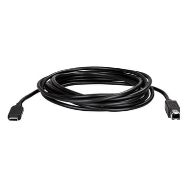 StarTech.com Cable de 3m USB-C a USB-B de Impresora - Cable Adaptador USB Tipo C a USB B