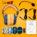 Blade DB2001 écouteur/casque Avec fil &sans fil Arceau Jouer USB Type-C Bluetooth Noir, Gris, Orange