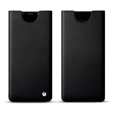 Pochette cuir Samsung Galaxy Note9 -  - Noir - Cuir lisse premium