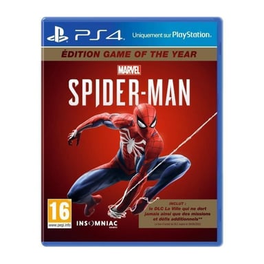 Descarga gratuita del juego Marvels Spider-Man Game Of The Year PS4