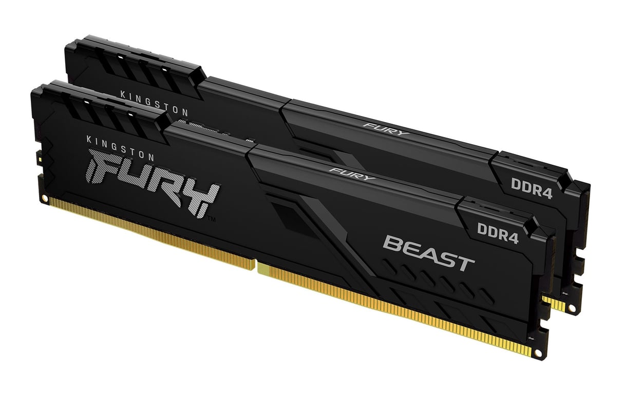 Kingston Technology FURY 32Go 3600MT/s DDR4 CL18 DIMM (Kit de 2) Beast Black - Neuf