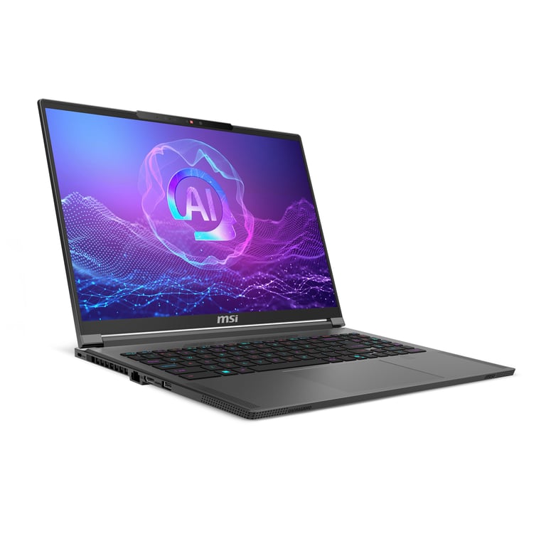 MSI Creator A16 AI+ A3HVGG 047 Copilot+ PC AMD Ryzen AI 9 365 Ordinateur portable 40 6 cm 16 Quad HD+ LPDDR5x SDRAM SSD NVIDIA GeForce RTX 4070 Wi Fi 7 802.11be Windows 11 Pro Neuf - vue 3