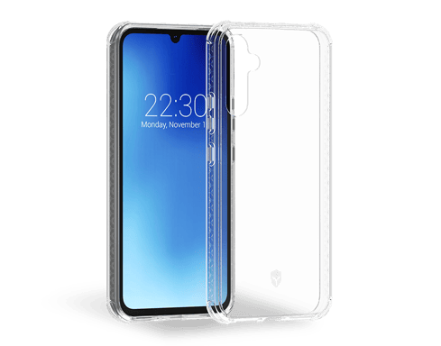 Coque Renforcée Samsung G A34 5G AIR Garantie à vie Transparente - 50% Plastique recyclé Force Case