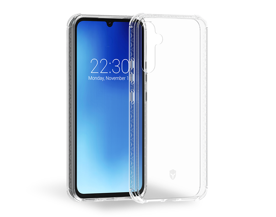 Coque Renforcée Samsung G A34 5G AIR Garantie à vie Transparente - 50%  Plastique recyclé Force Case - Force Case