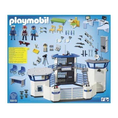 Playmobil City Action Comisaría de policía con prisión