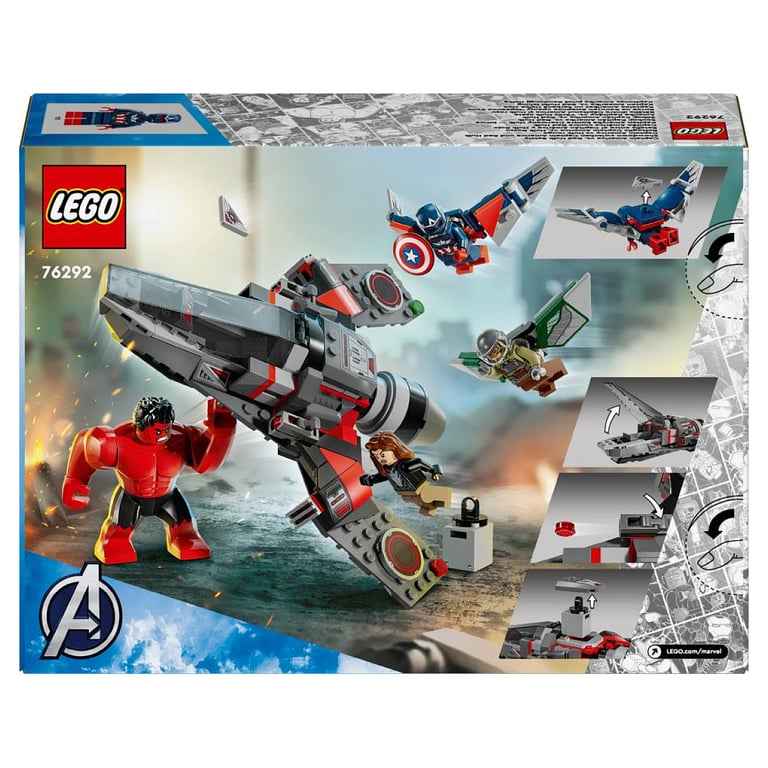 76292 Captain america vs hulk - vue 4