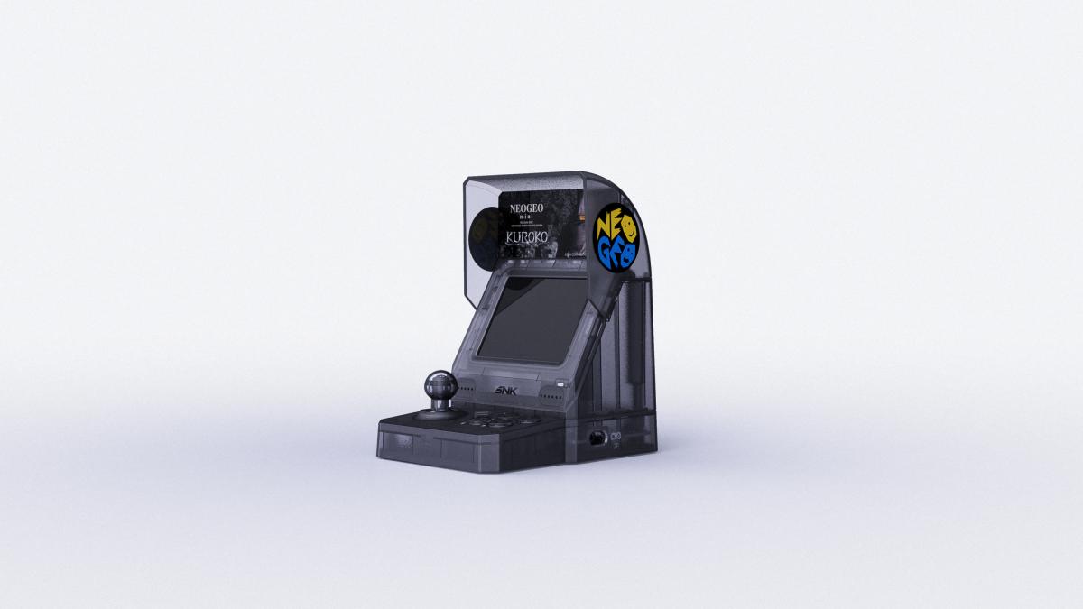 Consola Neo Geo mini Samurai Shodown Edición Limitada - Kuroko (negro)