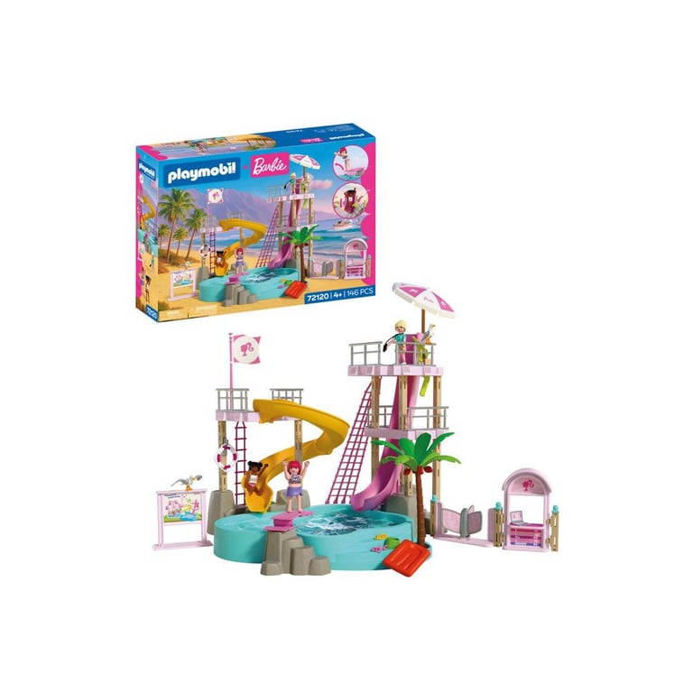 Playmobil Barbie 72120 Barbie Parc aquatique - vue 4