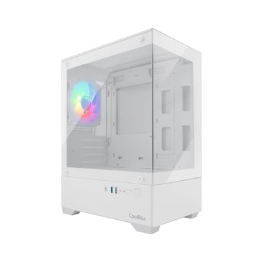 CoolBox GM200 Vision Lite Micro Tower Blanco