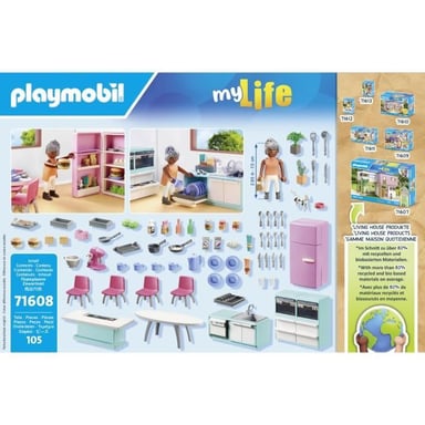 Playmobil 71608 - Cocina con Comedor