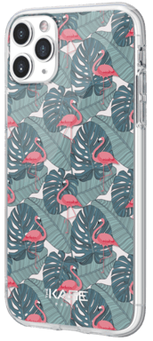 Coque hybride Flamant rose tropical pour Apple iPhone 11 Pro Max