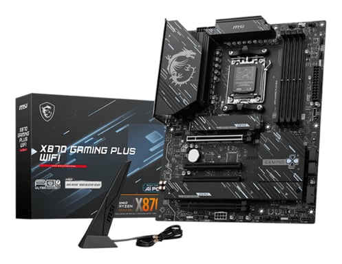 MSI X870 GAMING PLUS WIFI carte mère AMD X870 Emplacement AM5 ATX