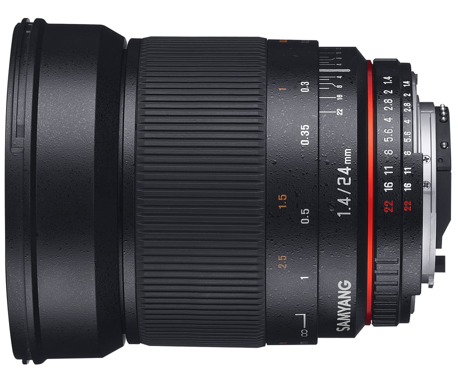 Objectif Reflex Samyang 24mm f1.4 IF ED UMC pour Sony E