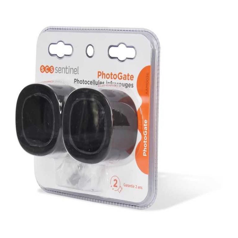 Jeu de 2 photocellules infrarouges filaires IP44 portée 10M en champ libre PhotoGate - vue 3