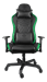 DELTACO GAMING - Fauteuil gaming RGB LED 332 modes, Cuir PU noir, max 120kg