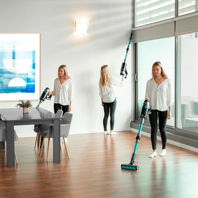 Cecotec Aspirateur Balai sans Fil Numérique Conga Rockstar 1700 Advance ErgoWet. 4 en 1 Moteur Numérique Brosse Jaliscazo 26 kPa 230 AW Autonomie 75 Min Réservoir d'eau et Extensible - vue 3
