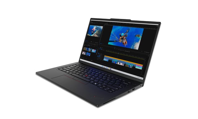 Notebook Lenovo ThinkPad P14s Gen 5 (Intel) Intel Core Ultra 7 155H 36,8 cm (14,5'') WUXGA 16 Go DDR5-SDRAM 512 Go SSD NVIDIA RTX 500 Ada Wi-Fi 6E (802.11ax) Windows 11 Pro Nero