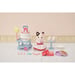 Figurines miniatures - 5646 - La fille Chat bicolore et son goûter d'anniversaire
