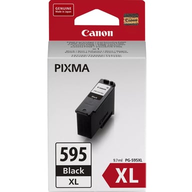 Cartouche d'encre Canon PG-595XL Noir XL 9,7 ml pour imprimantes PIXMA