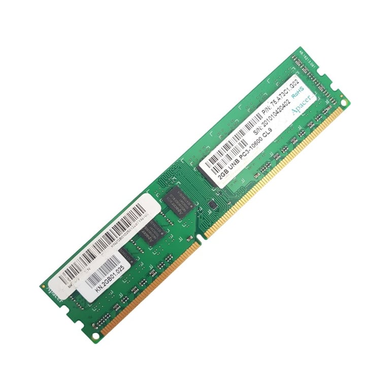2Go RAM DDR3  75.A73C1.G02 DIMM PC3-10600 2Rx8 - Très bon état Très bon état - Apacer reconditionné disponible sur Pixmania