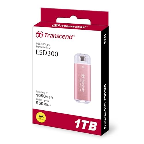Transcend ESD300 USB Type C 3.2 Gen 2 3.1 Gen 2 Neuf - vue 2