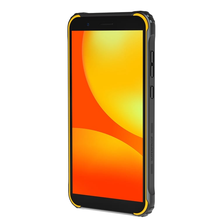 Smartphone Irrompible Android 10 Dual SIM 4G GPS Impermeable IP69 4GB+64GB  Amarillo YONIS - Yonis