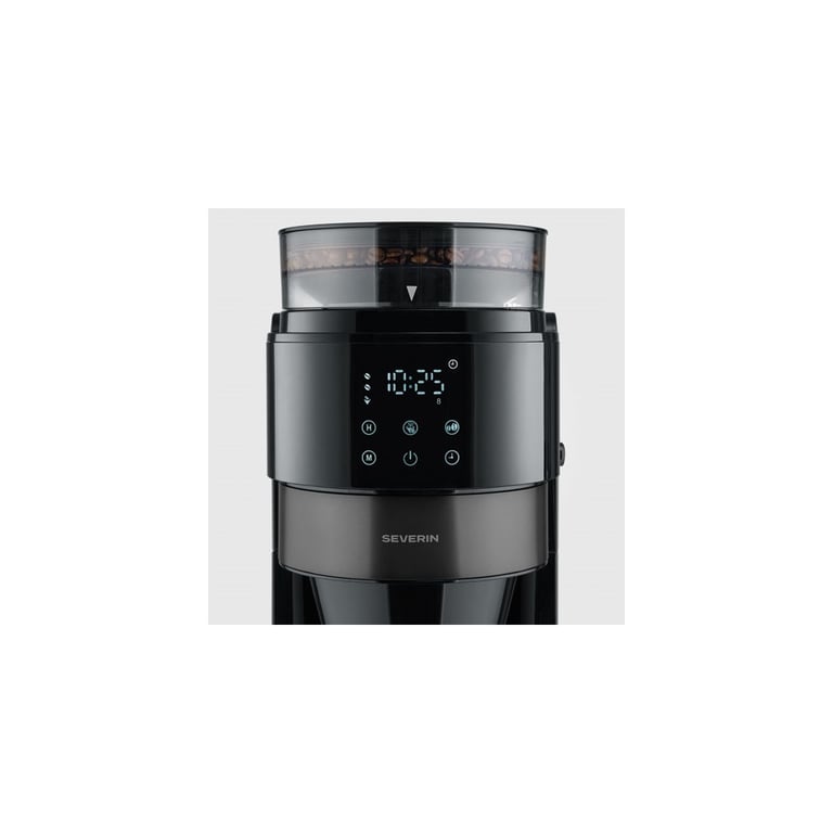 Cafetière filtre Severin 4831 avec broyeur intégré et acier inoxydable Neuf - vue 3