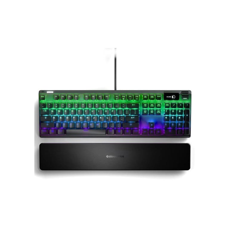 Clavier Gaming SteelSeries Apex 7 – Switches QX2 Red, Rétroéclairage RGB - vue 5