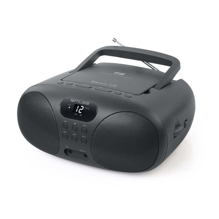 Radio Portable MUSE MD 208 BT – Bluetooth, Lecteur CD, FM - vue 4