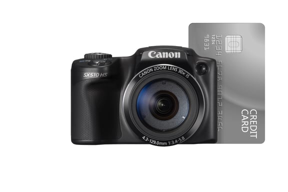 Canon PowerShot SX510 HS 1/2.3'' Appareil photo Bridge 12,1 MP CMOS 4000 x 3000 pixels Noir