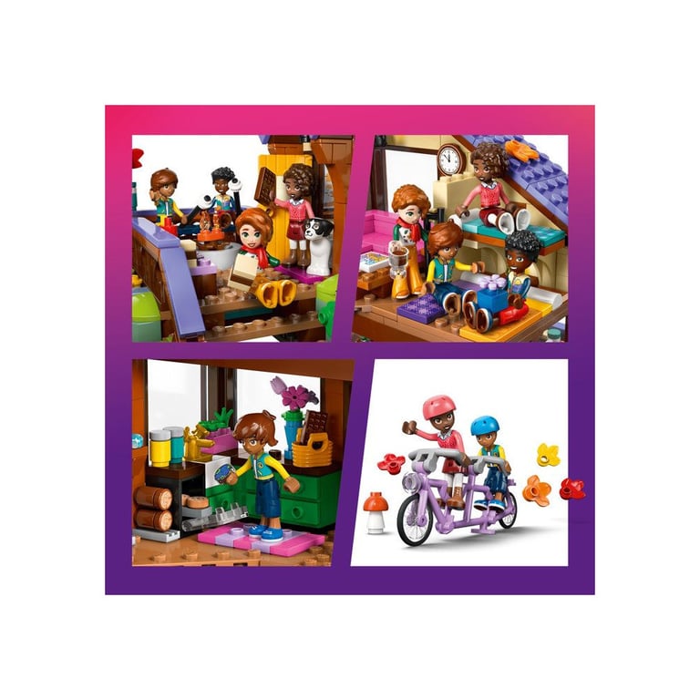 LEGO® Friends 42705 La cabane chaleureuse dans la forêt - vue 6