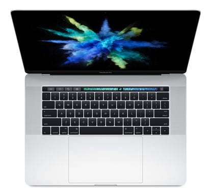MacBook Pro Core i7 (2016) 15.4', 3.5 GHz 256 Go 16 Go AMD Radeon Pro 450, Argent - QWERTY - Portugais