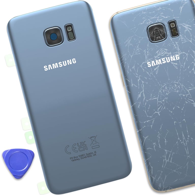 Samsung Cache Batterie Original pour Galaxy S7 edge avec Adhésif Double Face - vue 8