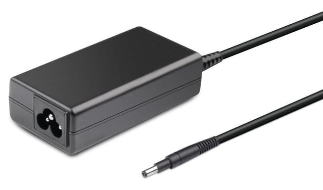 CoreParts MBXHP-AC0016 adaptador e inversor de corriente Interior 65 W Negro