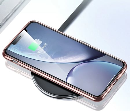 Coque Chrome Silicone pour ''SAMSUNG Galaxy A10'' Contour Transparente Bumper Protection Gel Souple