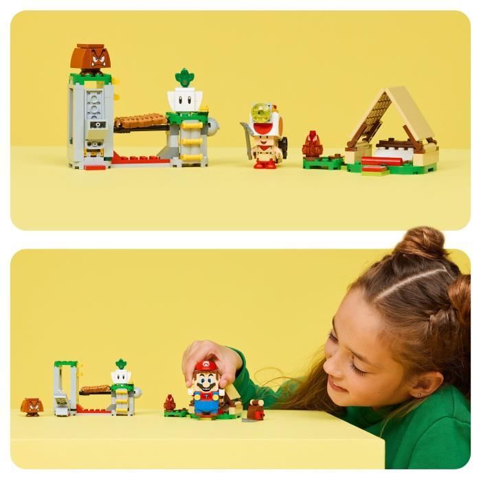 LEGO Super Mario 72040 Captain Toad's Camp Playset 159 pièces Multicolore - Neuf