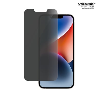 Salvadisplay in vetro temperato per iPhone 14 / 13 Pro / 13 Privacy