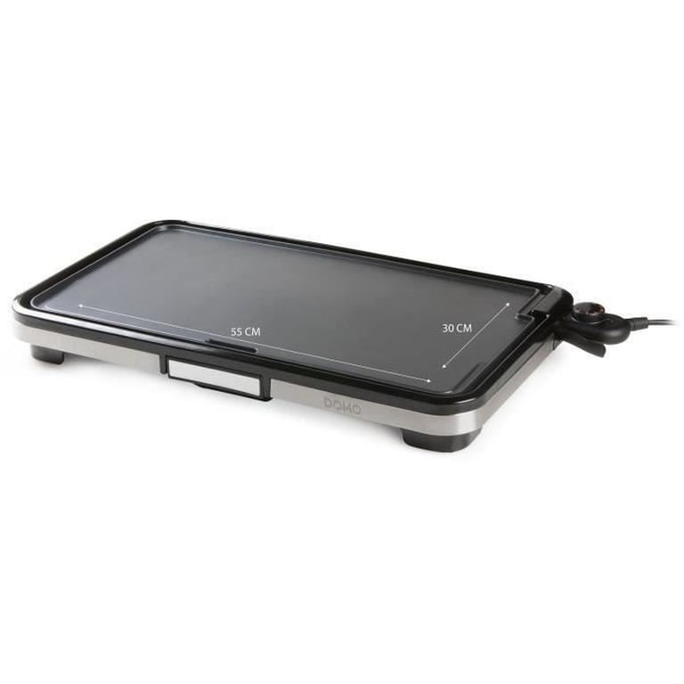 Plancha Grill DOMO DO9263G – Surface Inox 55 x 305 cm, 2200W - vue 6
