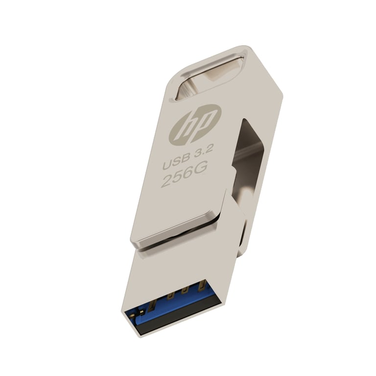 HP HPFD206C 256 lecteur USB flash USB Type A / USB Type C 3.2 Gen 2 3.1 Gen 2 Neuf - vue 3