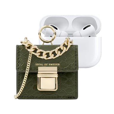 Mini borsa per AirPods di qualsiasi generazione modello Cleo con tracolla regolabile