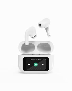 Gembird GMB Audio TWS-LCD-ANC-01-W casque Sans fil Ecouteurs Appels/Musique USB Type-C - vue 2