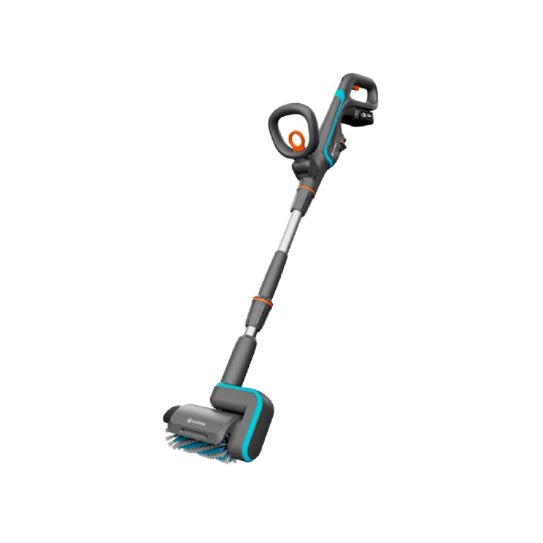 Gardena AquaBrush Patio 14841-20 POWER FOR ALL - nettoyeur multifonction sans fil prêt à l'emploi