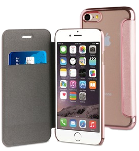 Folio Bling Or Rose: Apple Iphone 6/6S/7/8