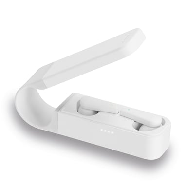 Hama Spirit Pocket Casque True Wireless Stereo (TWS) Ecouteurs Appels/Musique Bluetooth Blanc
