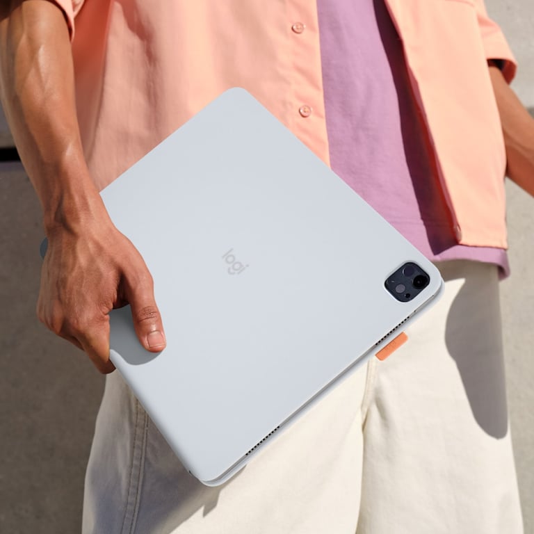 Logitech Flip Folio Grigio Chiaro Custodia per Tablet Modello 920 013835 - vue 4