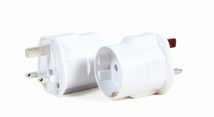 Gembird A-AC-EUFUKM-01 prise de courant électrique Type F Blanc